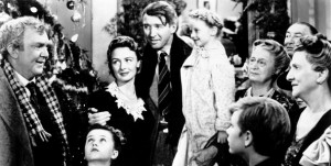 its a wonderful life. when george bailey says, "atta boy  Clarence"