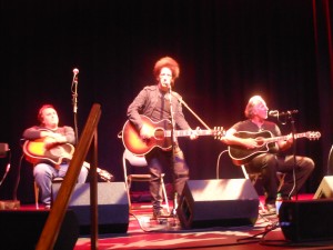 Willie Nile in acoustical session with Joe D'Urso and Joe Grushecky