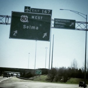 on the road to Selma