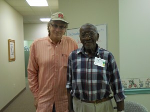 with Army Veteran Malcolm Murray (93)